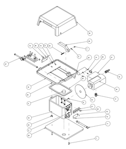 Section 01 Diagram and Parts List for BD7 170789 MK Diamond Circular Saw